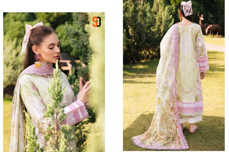 Shraddha Jade Urbane Vol 2 catalog Chiffon Dupatta pakistani suits wholesale dubai