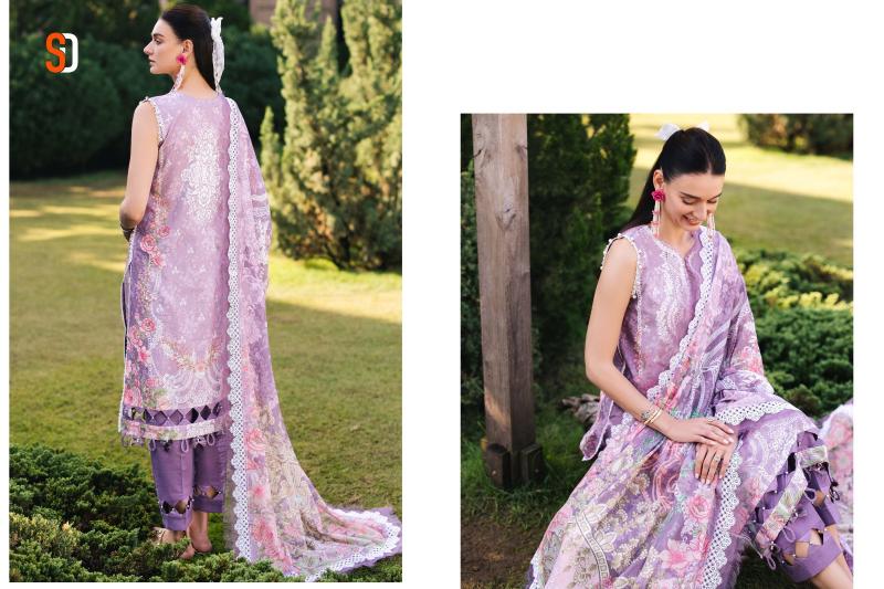 Shraddha Jade Urbane Vol 2 catalog Chiffon Dupatta pakistani suits wholesale dubai