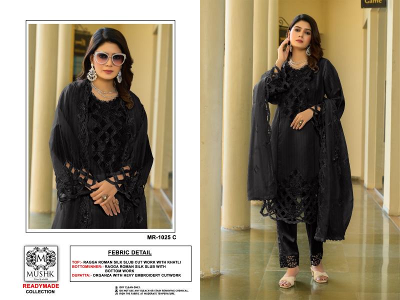 Shrddha Mushk MR 1025 Catalog pakistani replica suits wholesale in india