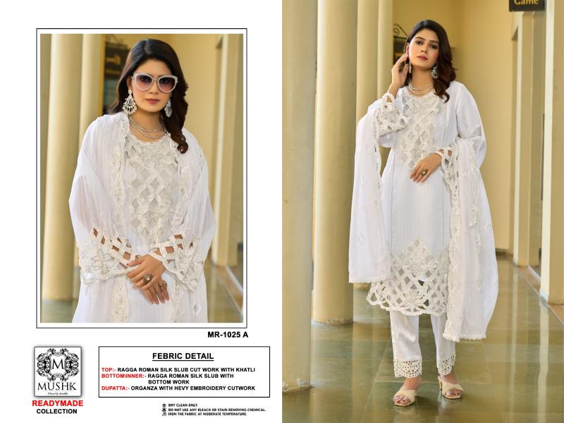 Shrddha Mushk MR 1025 Catalog pakistani replica suits wholesale in india