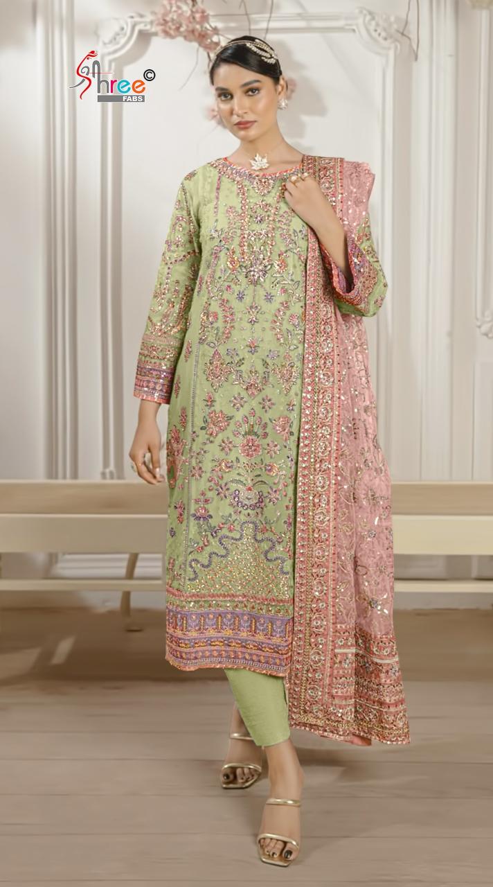 Shree fabs 5536 catalog pakistani suits wholesalers
