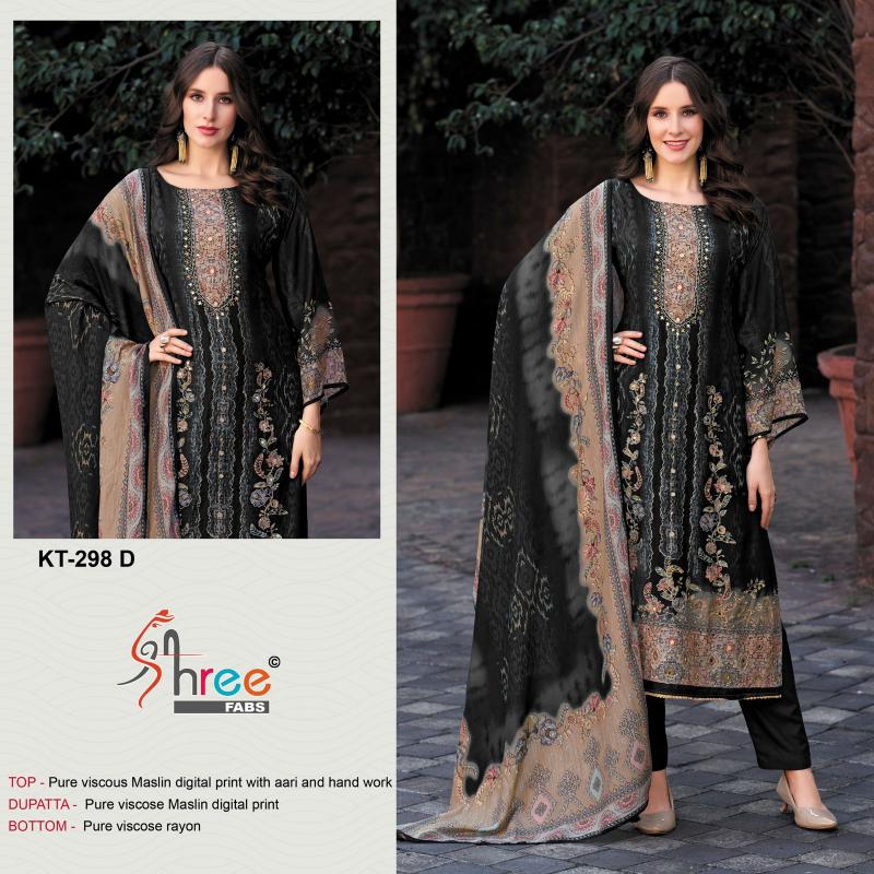 Shree Fabs KT 298 catalog girl pakistani in suit