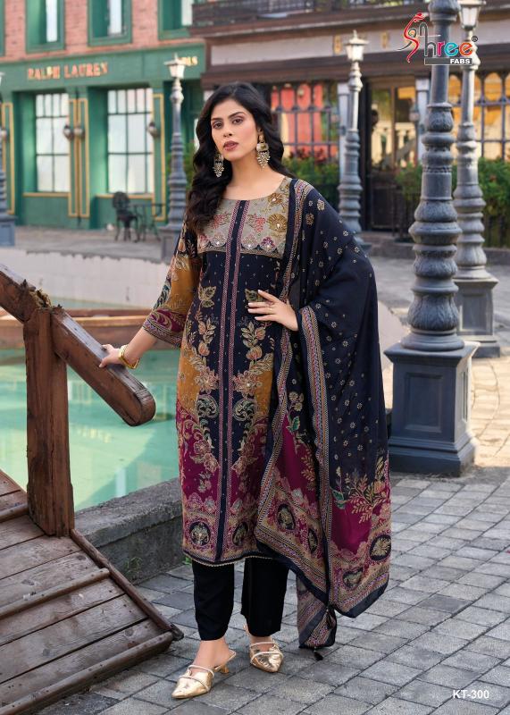 Shree Fabs KT 300 catalog pakistani suits trend growing