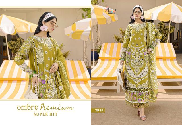 Shree Fabs Ombre Premium Super Hit catalog pakistani suits wholesale in dubai