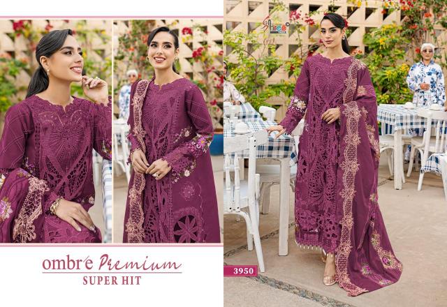 Shree Fabs Ombre Premium Super Hit catalog pakistani suits wholesale in dubai