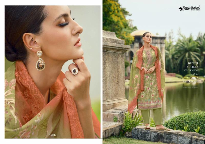 Shree Shalika Mahjabeen Vol 16 catalog unstitched salwar kameez wholesale market in delhi