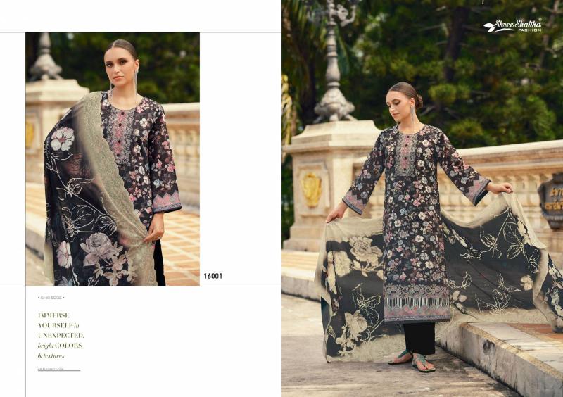 Shree Shalika Mahjabeen Vol 16 catalog unstitched salwar kameez wholesale market in delhi