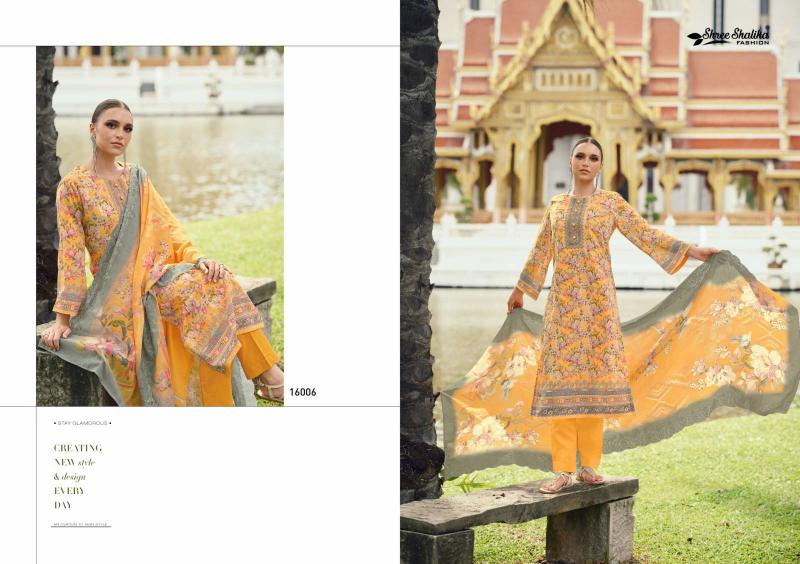 Shree Shalika Mahjabeen Vol 16 catalog unstitched salwar kameez wholesale market in delhi