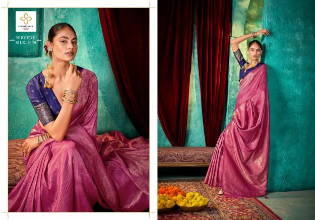 Shubh Shree Nirvedh Silk catalog bulk clothing online shop sarees