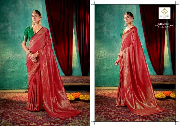 Shubh Shree Nirvedh Silk catalog bulk clothing online shop sarees