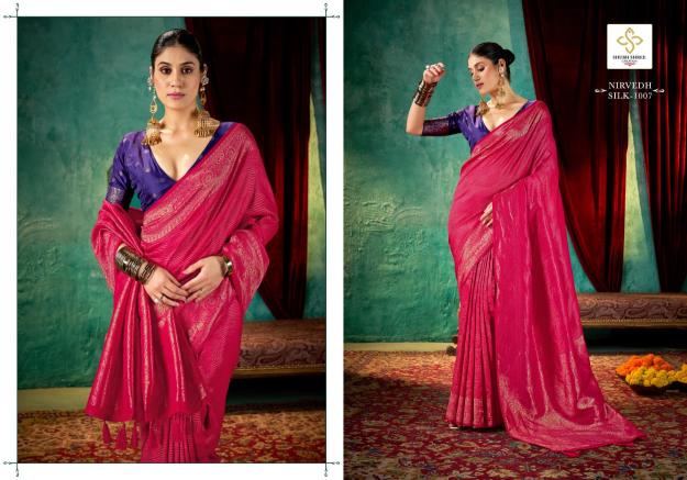 Shubh Shree Nirvedh Silk catalog bulk clothing online shop sarees