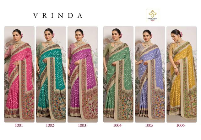 Shubh Shree Vrinda catalog surat saree market reviews