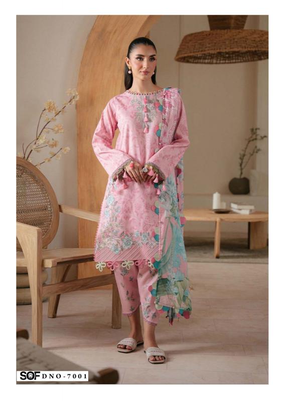SOF Saira Rizwan Vol-7 catalog pakistani lawn suits wholesale in india