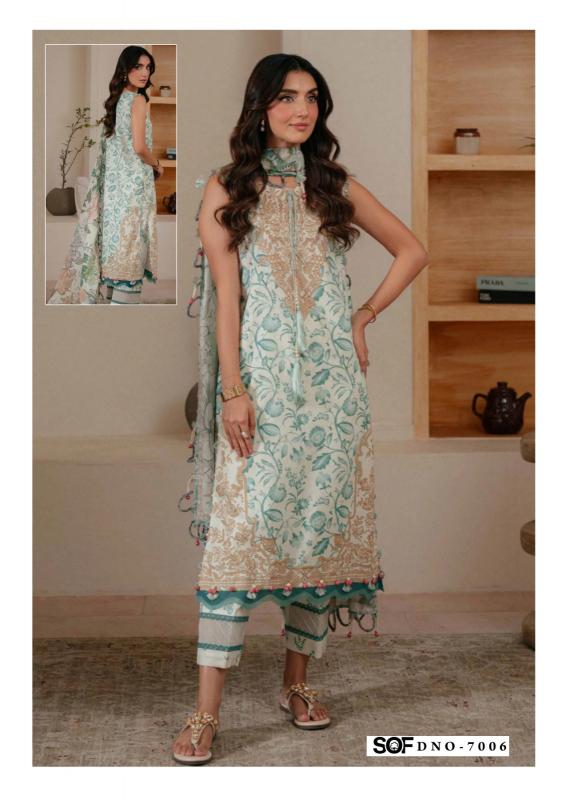 SOF Saira Rizwan Vol-7 catalog pakistani lawn suits wholesale in india