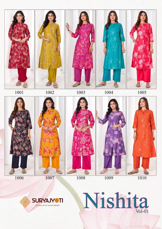 Suryajyoti Nishita Vol-1 – Cord Set - Wholesale Catalog