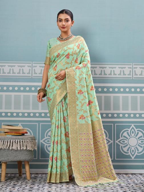 Swarnika VOL 3 by astita fancy designer BANARASI SILK fabric saree