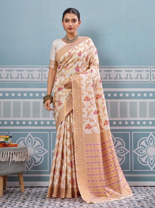 Swarnika VOL 3 by astita fancy designer BANARASI SILK fabric saree