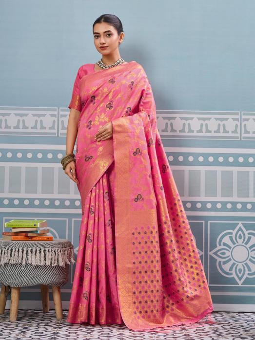 Swarnika VOL 3 by astita fancy designer BANARASI SILK fabric saree