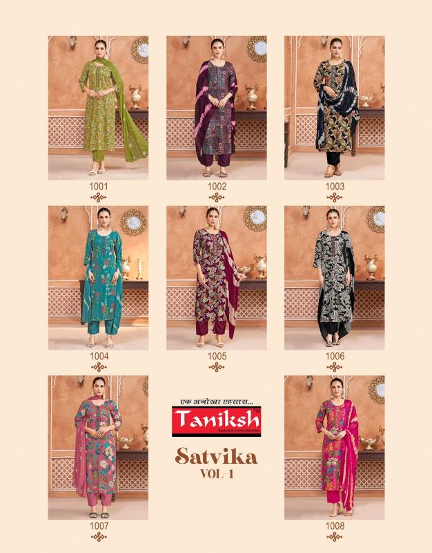 Taniksh Satvika Vol 1 catalog aakara kurtis wholesale