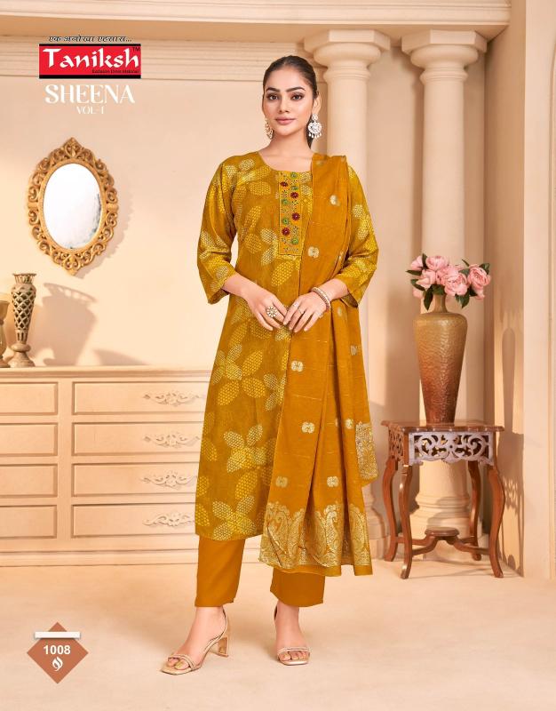 Taniksh Sheena Vol 1 catalog buy wholesale kurtis in surat