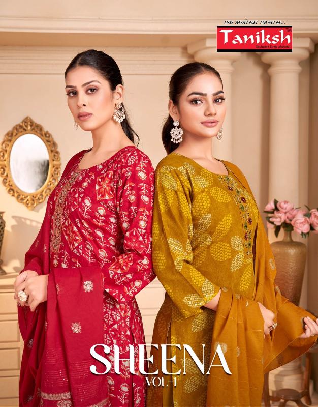 Taniksh Sheena Vol 1 catalog buy wholesale kurtis in surat