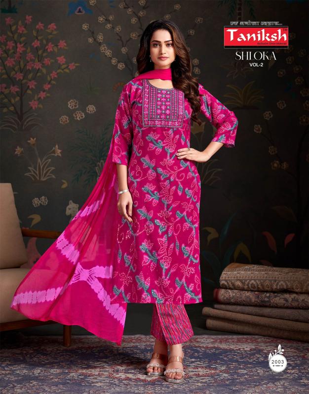 Taniksh Shloka vol 2 catalog kurti wholesale suppliers