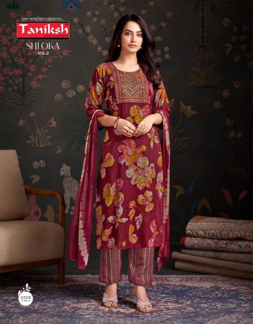 Taniksh Shloka vol 2 catalog kurti wholesale suppliers