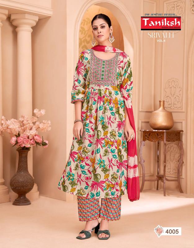 Taniksh Srivalli Vol 4 catalog span kurtis wholesale