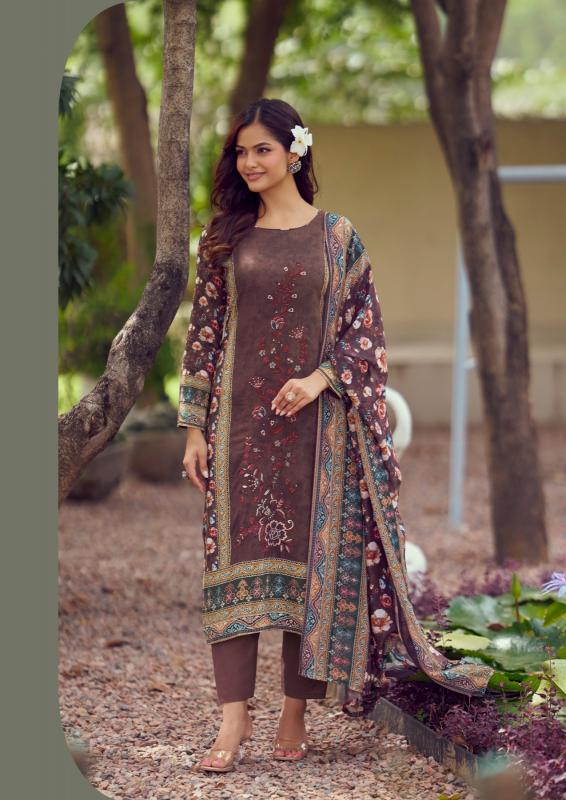 The Hermitage Shop Cashmere vol 3 catalog wholesale dress material from surat mills