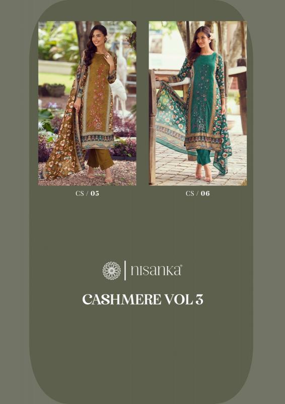 The Hermitage Shop Cashmere vol 3 catalog wholesale dress material from surat mills