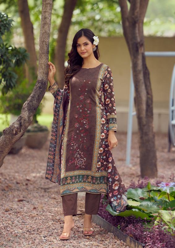 The Hermitage Shop Cashmere vol 3 catalog wholesale dress material from surat mills