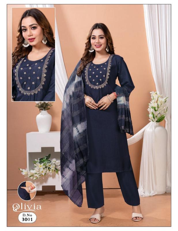 Trendy Olivia vol 3 catalog ahmedabad kurti wholesale market address