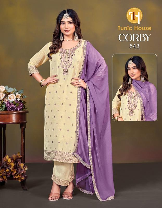 Tunic House Corby 542 To 545 kolkata wholesale kurti