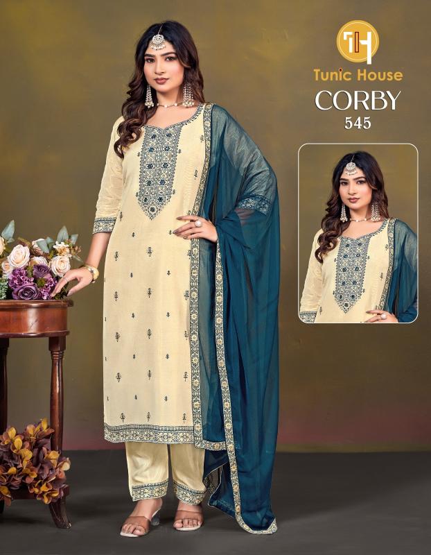 Tunic House Corby 542 To 545 kolkata wholesale kurti