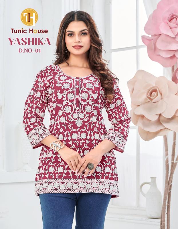 Tunic House Yashika catalog ahmedabad short kurti wholesaler