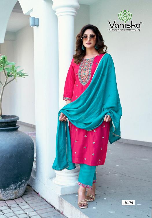 Vaniska Fiza Vol 5 catalog cheapest kurti wholesale market in delhi