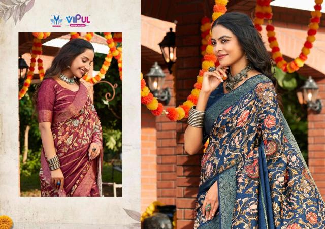 Vipul Anvi vol 3 catalog saree business wholesale