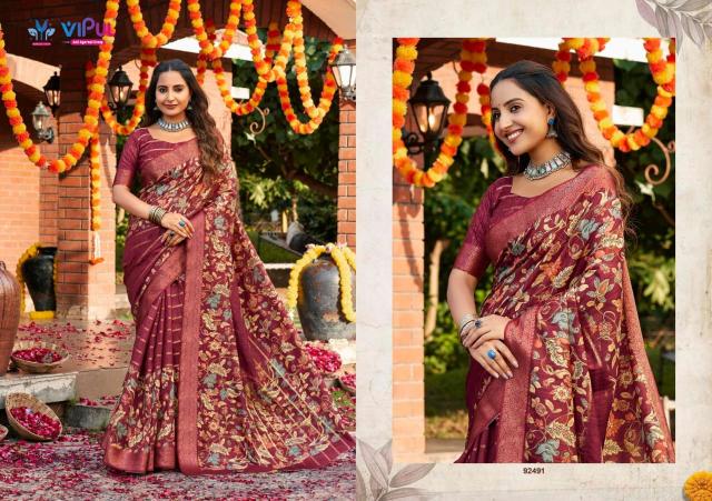 Vipul Anvi vol 3 catalog saree business wholesale