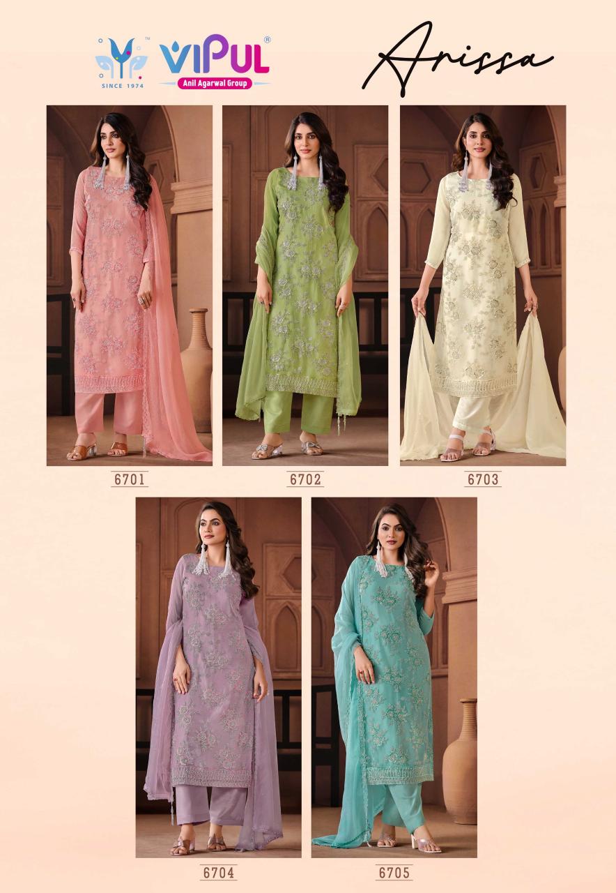 Vipul Arisaa catalog unstitched salwar kameez wholesale pakistan