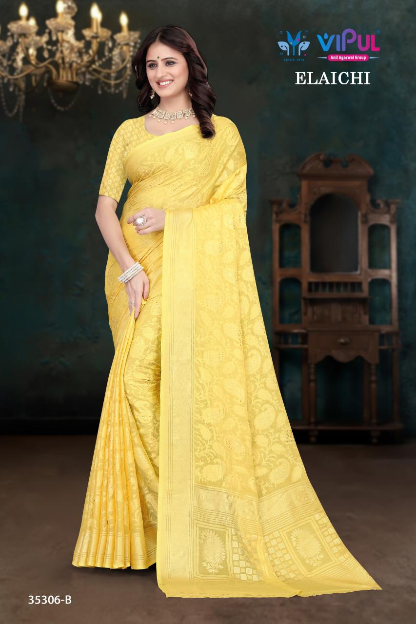 Vipul Elaichi 35306 catalog saree shops in surat