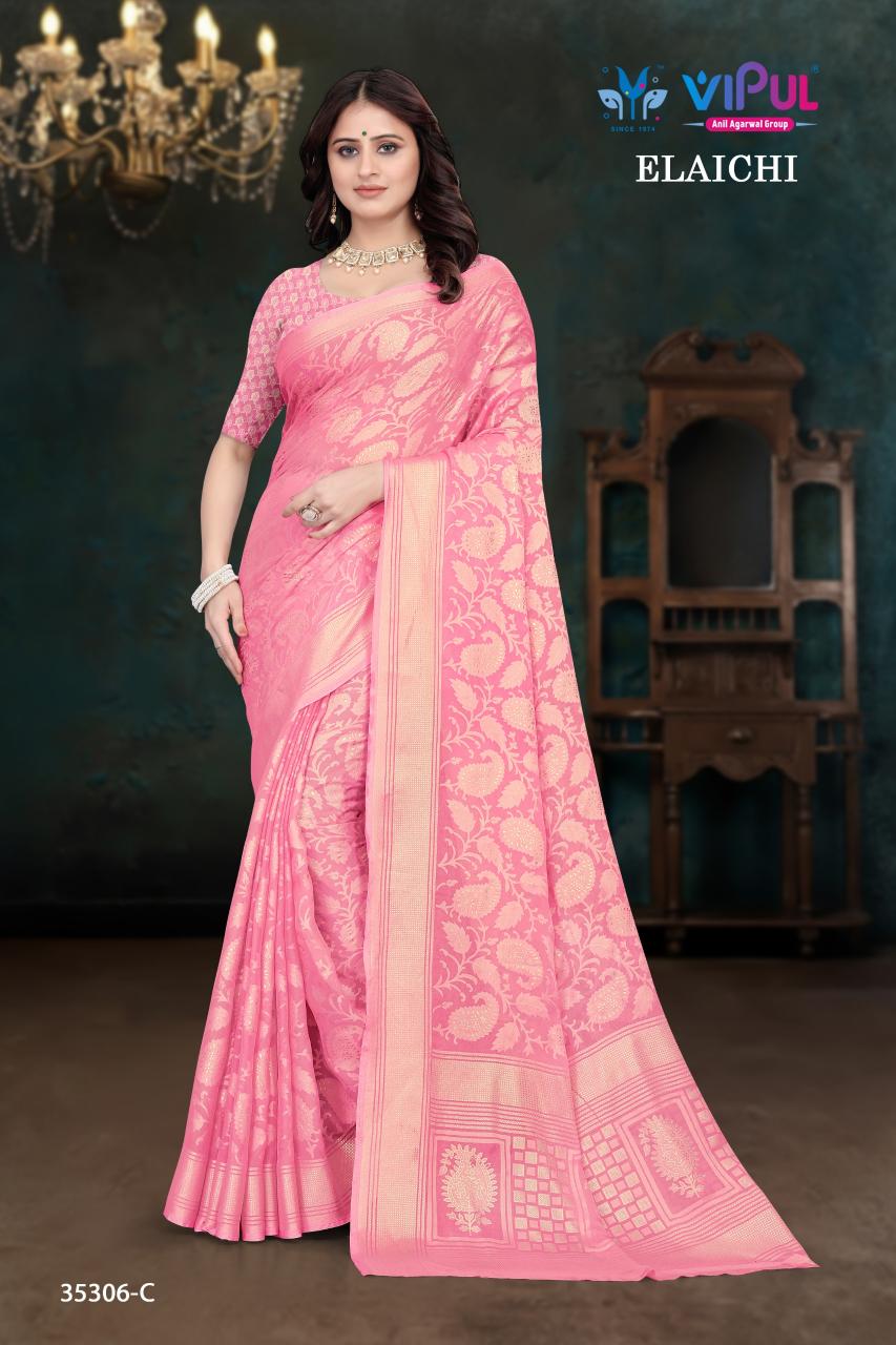 Vipul Elaichi 35306 catalog saree shops in surat
