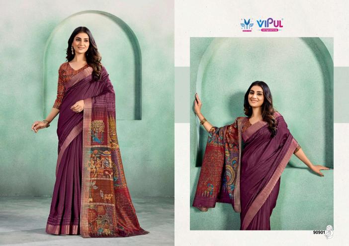 Vipul Kalakruti catalog asopalav saree shop in surat