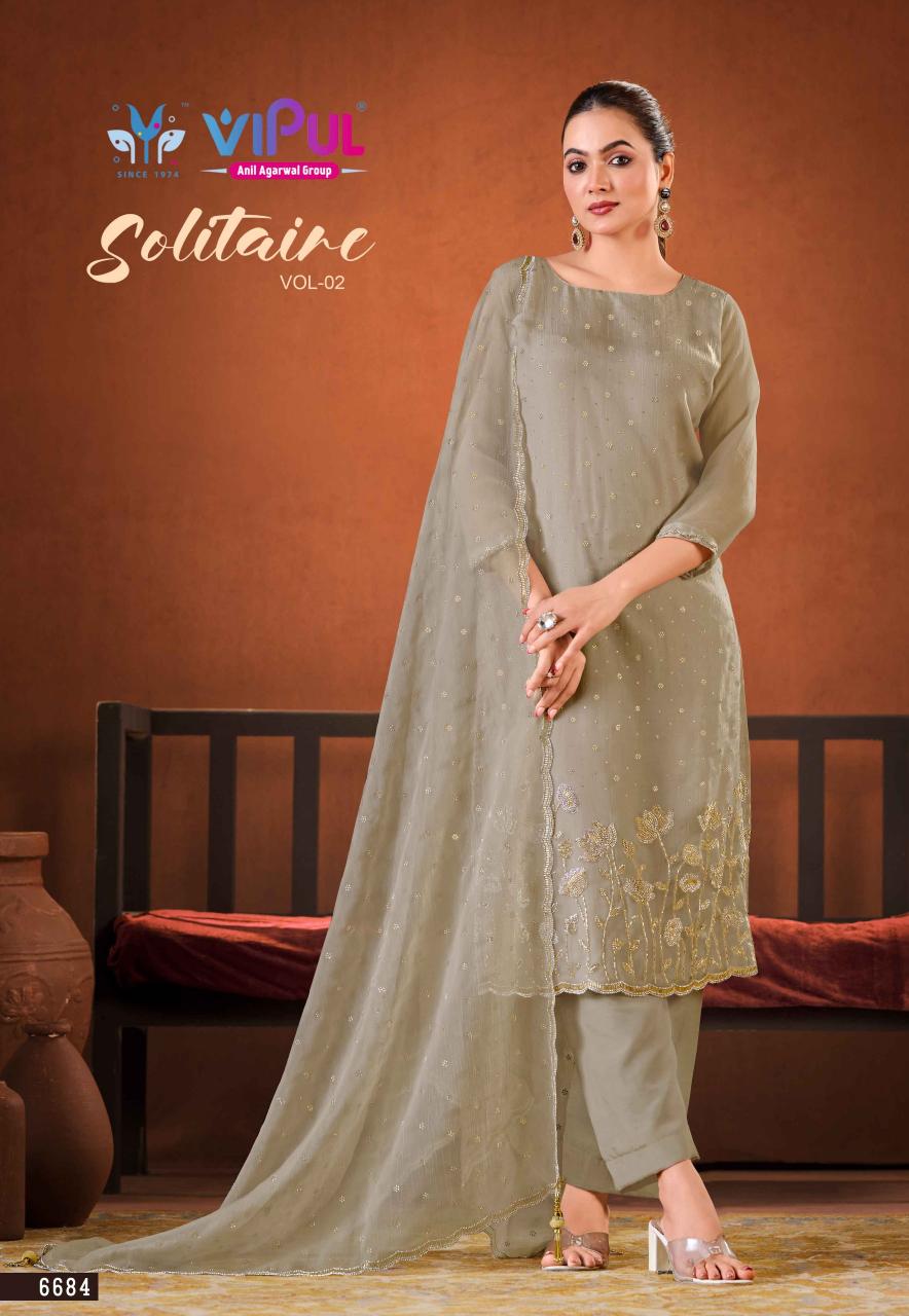 Vipul Solitaire Vol 2 wholesale salwar kameez from pakistan