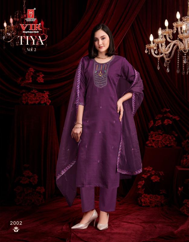 Vir Tiya vol 2 catalog brand kurtis wholesale price delhi