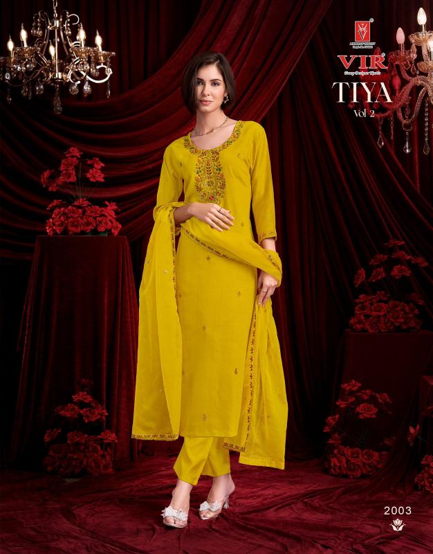 Vir Tiya vol 2 catalog brand kurtis wholesale price delhi