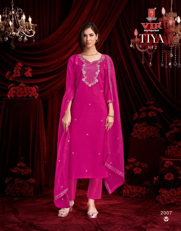 Vir Tiya vol 2 catalog brand kurtis wholesale price delhi