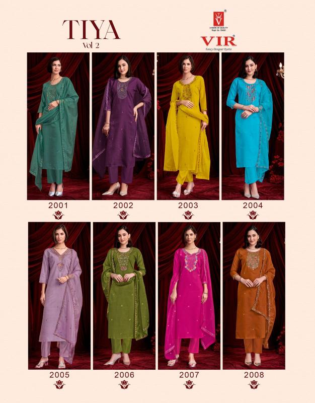 Vir Tiya vol 2 catalog brand kurtis wholesale price delhi