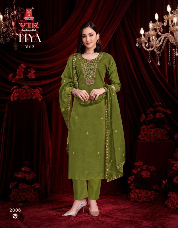 Vir Tiya vol 2 catalog brand kurtis wholesale price delhi