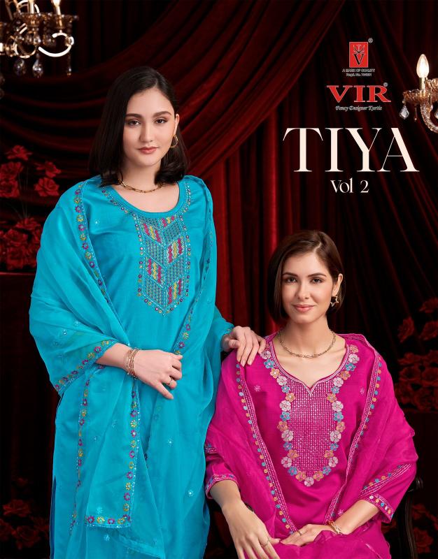 Vir Tiya vol 2 catalog brand kurtis wholesale price delhi