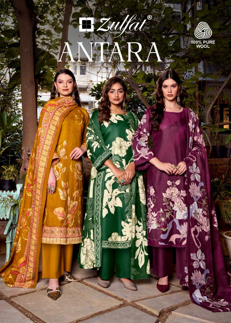 Zulfat Antara catalog ethnic dress material wholesale